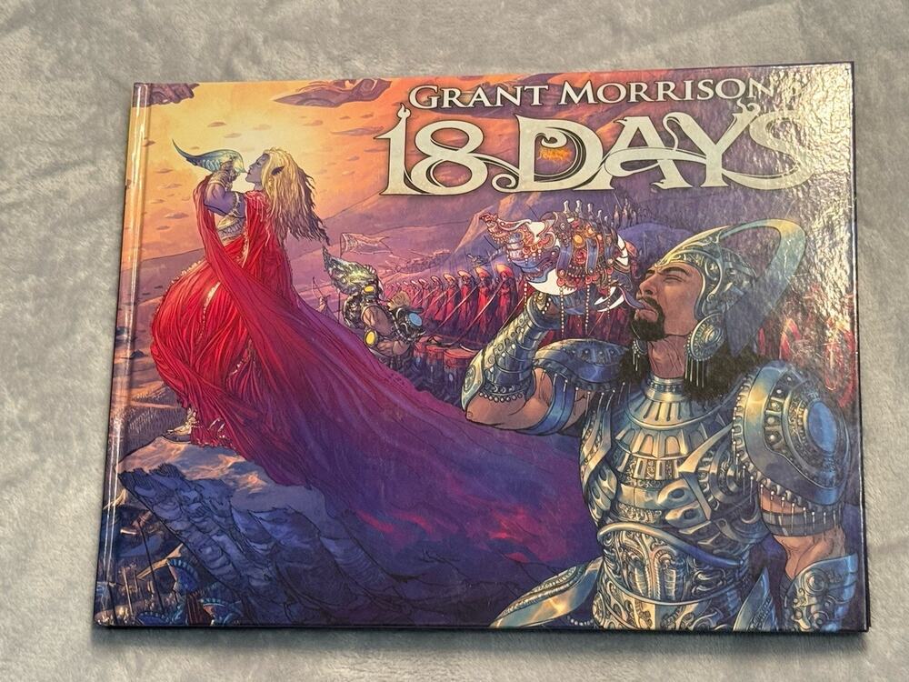 Grant Morrison's 18 Day Hardcover Dynamite Comics Science Fiction Graphic Novel